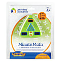 Learning Resources® Minute Math Electronic Flash Card™, 5" x 5", Grades 1-3