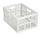 Really Useful Box® Folding Box, 32 Liters, 12 1/4"H x 15 5/16"W x 18 7/8"D, White
