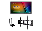 Viewsonic IFP7550-E1 - 75" ViewBoard 4K Ultra HD Interactive Flat Panel Bundle - 75" LCD - ARM Cortex A53 1.20 GHz - 2 GB - Infrared