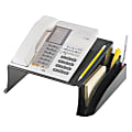 OIC® 2200 Series Telephone Stand, 5 1/8"H x 12 1/2"W x 10 1/2"D, Black
