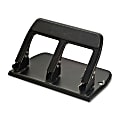 OIC® Heavy-Duty Padded Handle 3-Hole Punch, Black 1 thumbnail image