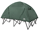 Kamp-Rite Double Compact Tent Cot, 59"H x 85"W x 55"D, Green 1 thumbnail image