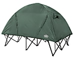 Kamp-Rite Double Compact Tent Cot, 59"H x 85"W x 55"D, Green
