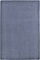 Joy Carpets Kid Essentials Solid Color Rectangle Area Rug, Endurance, 6' x 9', Glacier Blue 1 thumbnail image