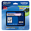 Brother® PTouch Laminated TZe Tape, 0.47" x 26.2', Pink