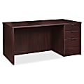 Lorell® Prominence 2.0 72"W Right-Pedestal Computer Desk, Espresso 1 thumbnail image