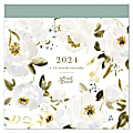2024 Mead® 16-Month Wall Calendar, 12" x 12", Leah Bisch, September 2023 to December 2024 , ODW38128