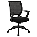 Office Star™ Work Smart Mesh Task Chair, Jet/Black