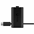 Microsoft Xbox Rechargeable Battery + USB-C Cable - External battery pack - for Xbox Series S, Xbox Series X