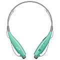 iLive Bluetooth Stereo Headsets With Neckband, Teal, IAEB25TL