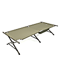 Kamp-Rite Oversize Military-Style Folding Cot, 18"H x 31"W x 80"D, Olive Drab