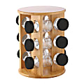 EuroHome Elle Décor 12-Jar Spice Rack Organizer, Wood 1 thumbnail image