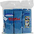 Wypall Microfiber Cloths - General Purpose - Cloth - 15.75" Width x 15.75" Length - 24 / Carton - Blue