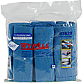 Wypall Microfiber Cloths - General Purpose - Cloth - 15.75" Width x 15.75" Length - 24 / Carton - Blue 1 thumbnail image