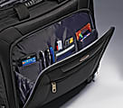 Ativa Ultimate Compact Workmate Rolling Briefcase With 17 Laptop Pocket  Black - Office Depot