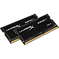 Kingston HyperX Impact 32GB (2 x 16GB) DDR4 SDRAM Memory Kit - 32 GB (2 x 16GB) - DDR4-2400/PC4-19200 DDR4 SDRAM - 2400 MHz - CL14 - 1.20 V - Non-ECC - Unbuffered - 260-pin - SoDIMM