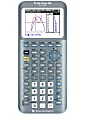Texas Instruments® TI-84 Plus CE Color Graphing Calculator, Fractal Frost 1 thumbnail image