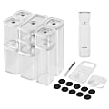 Zwilling Fresh & Save Cube Small & Medium Box Set With Pump Starter Set, Clear, Set Of 12 Pieces 1 thumbnail image