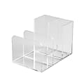 Russell & Hazel Acrylic Desktop Organizer, 4”H x 6”W x 4”D, Clear 1 thumbnail image