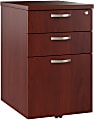 Bush Business Furniture Office In An Hour 16"D Vertical 3-Drawer Mobile File Cabinet, Hansen Cherry, Delivery