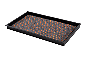Anji Mountain 2-Pair Rubber Boot Tray, Gray/Orange/Black 1 thumbnail image