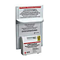First Aid Only Bilingual CPR Station, 12"H x 6"W x 1/2"D, White 1 thumbnail image