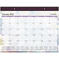 AT-A-GLANCE® Monthly Desk Calendar, 21-3/4" x 17", Dreams, January To December 2022, SK83-704