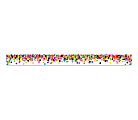 Teacher Created Resources Straight Border Trim, 3" x 35", Confetti, Pack Of 12 Strips 1 thumbnail image