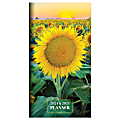 2023-2024 TF Publishing 2-Year Monthly Pocket Planner, 3-1/2" x 6-1/2", Flower, January 2023 To December 2024 