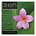 DateWorks Zen 16-Month Wall Calendar, 12" x 12", Multicolor, September 2020 to December 2021