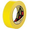 3M™ 301+ Masking Tape, 3" Core, 0.75" x 180', Yellow, Case Of 48