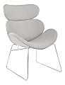 Office Star™ Avenue Six Jupiter Chair, Dove/Chrome