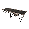 Kamp-Rite Oversize Kwik Cot, 22"H x 33"W x 84"D, Black/Tan 1 thumbnail image