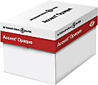 International Paper Accent Opaque Digital Smooth Multipurpose Paper, Legal Size (8-1/2" x 14"), 60 Lb, White, 500 Sheets Per Ream, Case Of 10 Reams 1 thumbnail image