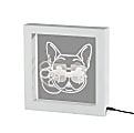 Adesso® Simplee Cool Dog LED Video Light Box, 9”H, White 1 thumbnail image