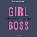 2024 Graphique Monthly Wall Calendar, 12" x 12", Girl Boss, January to December 2024 , CY855
