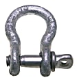 419 3/8" 1T Self-Colored Carbon Anchor Shackle With Screw Pin