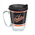 Tervis MLB Legend Coffee Mug With Lid, 16 Oz, Baltimore Orioles 1 thumbnail image