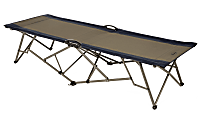 Kamp-Rite Ez Fold Cot, Twin, Tan/Blue 1 thumbnail image