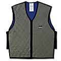 Ergodyne Chill-Its Evaporative Cooling Vest, Large, Gray, 6665 