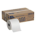 SofPull® Hardwound 1-Ply Paper Towels, 1000' Per Roll, Pack Of 6 Rolls