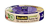 Scotch® 234 Greener General Purpose Masking Tape, 1" x 60 Yd.
