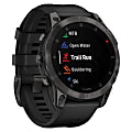 Garmin epix (Gen 2) Sapphire Edition Smartwatch With 47 mm Band, Black Titanium