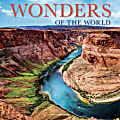 2024 Graphique Monthly Wall Calendar, 12" x 12", Wonders of the World, January to December 2024 , CY653