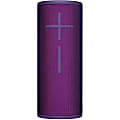Ultimate Ears BOOM 3 Portable Bluetooth Speaker System - Purple - 90 Hz to 20 kHz - 360° Circle Sound - Battery Rechargeable