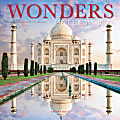 2024 Graphique Monthly Mini Wall Calendar, 7" x 7", Wonders of the World, January to December 2024 , MY653