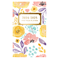 2023-2025 Graphique 29-Month Monthly Pocket Planner, 4" x 6", Happy Floral, August 2023 To December 2025, 2Y03324D