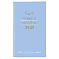 2023-2025 Graphique 29-Month Monthly Pocket Planner, 4" x 6", Typographic, August 2023 To December 2025, 2Y02724D