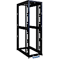 Eaton Tripp Lite Series 42U SmartRack 4-Post Mid-Depth Open Frame Rack, no sides or doors, SR42UBMDEXPND 1 thumbnail image