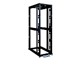 Tripp Lite 42U 4-Post Open Frame Rack Cabinet 36" Depth No Sides or Doors - Rack open frame - 4-post - black - 42U - 19"